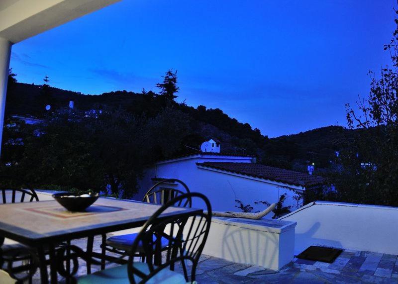 Villa Ftelia Skiathos-stad Buitenkant foto