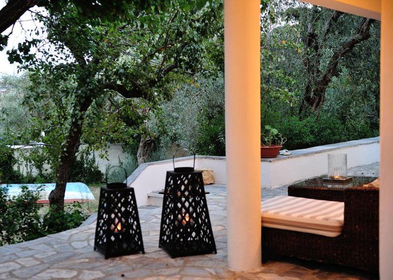 Villa Ftelia Skiathos-stad Buitenkant foto